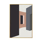 House Interior View Wall Art Living Room Architecture Drawing Canvas in Soft Color for Decor Clearhalo 'Arts' 'Canvas Art' 1783397