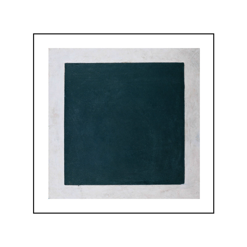 Simple Style Geometrical Art Print Canvas Textured Dark Color Wall Decor for Corridor Clearhalo 'Arts' 'Canvas Art' 1783451