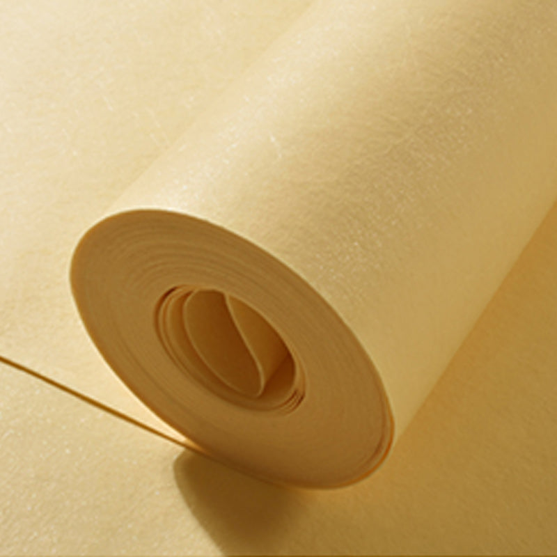 Non-Woven 20.5"W x 33'L Contemporary Non-Pasted Plain Color Wallpaper Clearhalo 'Modern wall decor' 'Modern' 'Wallpaper' Wall Decor' 1783809