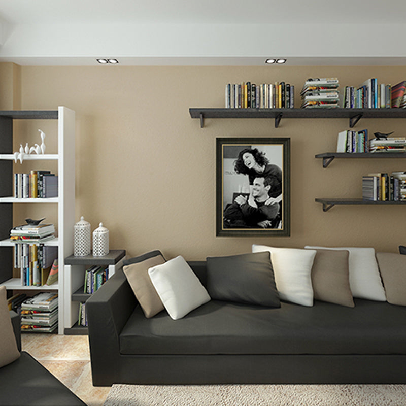 Non-Woven 20.5"W x 33'L Contemporary Non-Pasted Plain Color Wallpaper Flaxen Clearhalo 'Modern wall decor' 'Modern' 'Wallpaper' Wall Decor' 1783813