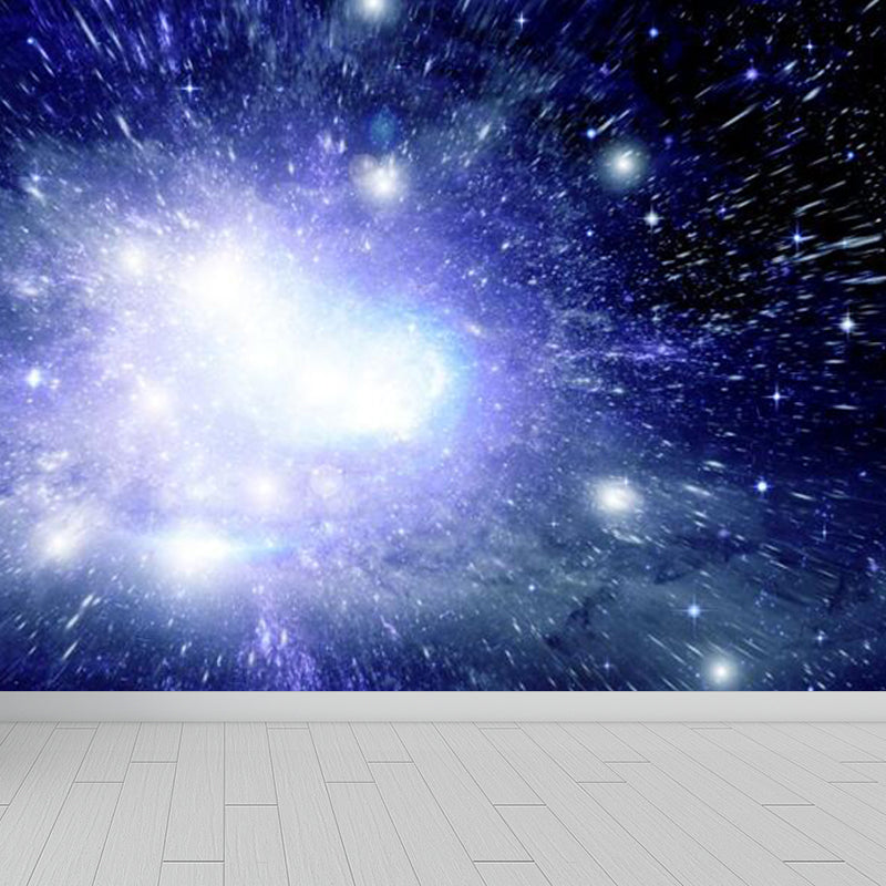 Giant Modern Mural Decal Soft Color Sky Scenery Wall Decor, Custom Size Available Clearhalo 'Wall Decor' 'Wall Mural' 1783911