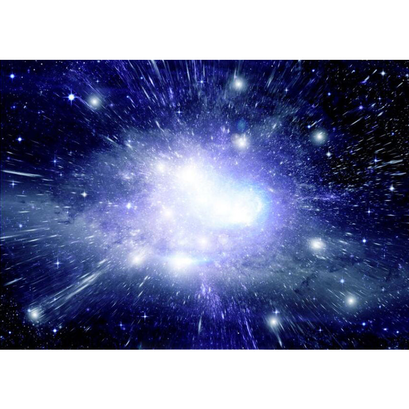 Giant Modern Mural Decal Soft Color Sky Scenery Wall Decor, Custom Size Available Clearhalo 'Wall Decor' 'Wall Mural' 1783912