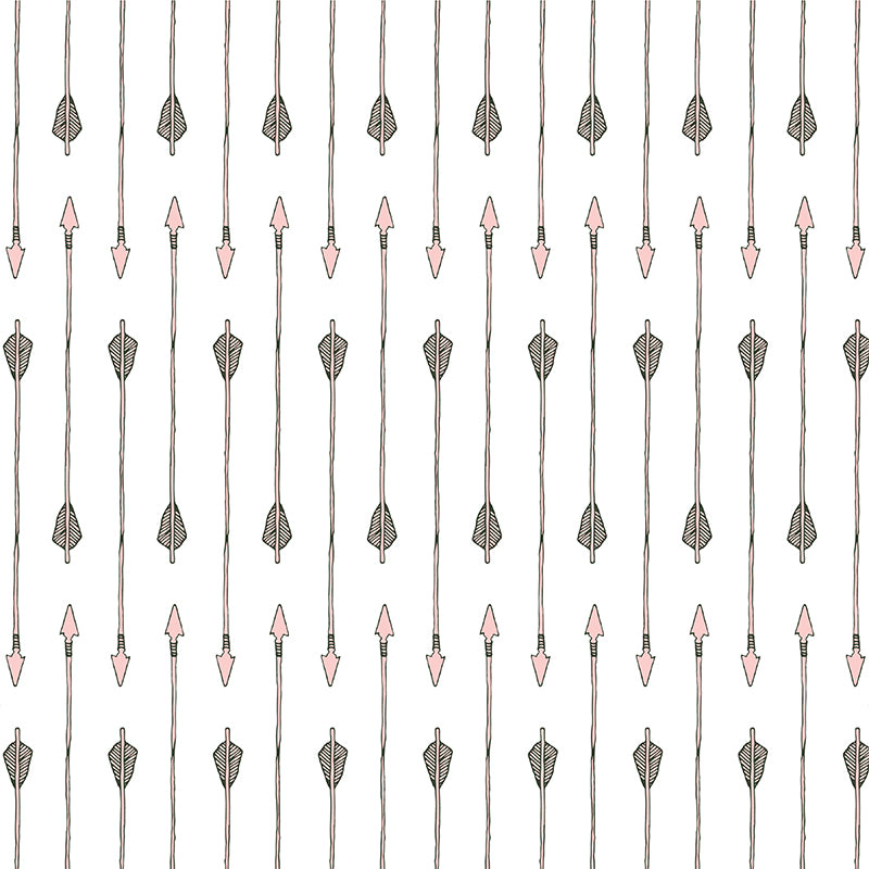 Arrow Wall Mural Modern Decorative Living Room Wall Covering, Custom Size Available Clearhalo 'Wall Decor' 'Wall Mural' 1784071