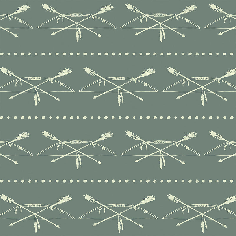 Arrow Wall Mural Modern Decorative Living Room Wall Covering, Custom Size Available Clearhalo 'Wall Decor' 'Wall Mural' 1784086