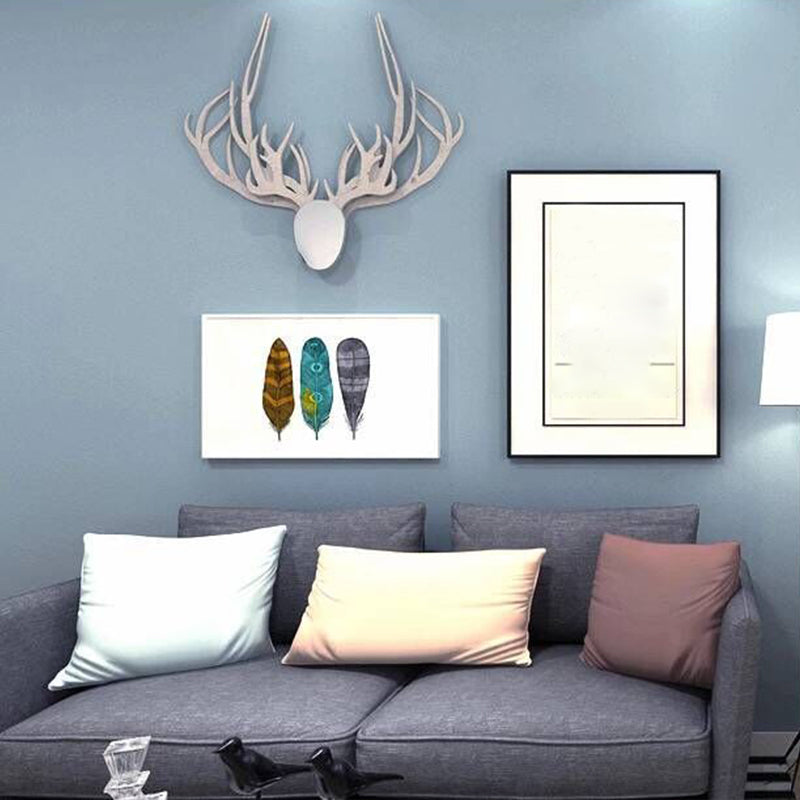 Minimalist Red Non-Pasted Wallpaper for Coffee Shop and Dining Room, 31-foot x 20.5-inch Clearhalo 'Modern wall decor' 'Modern' 'Wallpaper' Wall Decor' 1784118