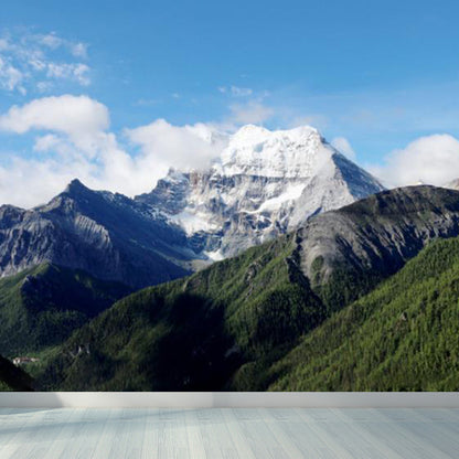 Light Color Contemporary Mural Wallpaper Sky Scenery Wall Covering for Guest Room Blue Clearhalo 'Wall Decor' 'Wall Mural' 1784207