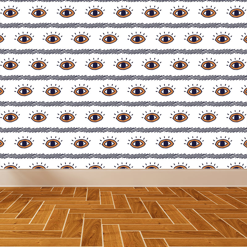 Printing Graphic Mural Decal Pastel Color Contemporary Wall Covering for Living Room Blue Clearhalo 'Wall Decor' 'Wall Mural' 1784237