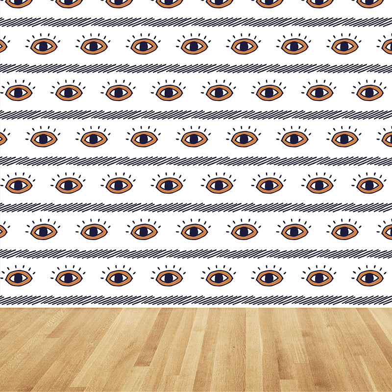 Printing Graphic Mural Decal Pastel Color Contemporary Wall Covering for Living Room Clearhalo 'Wall Decor' 'Wall Mural' 1784238