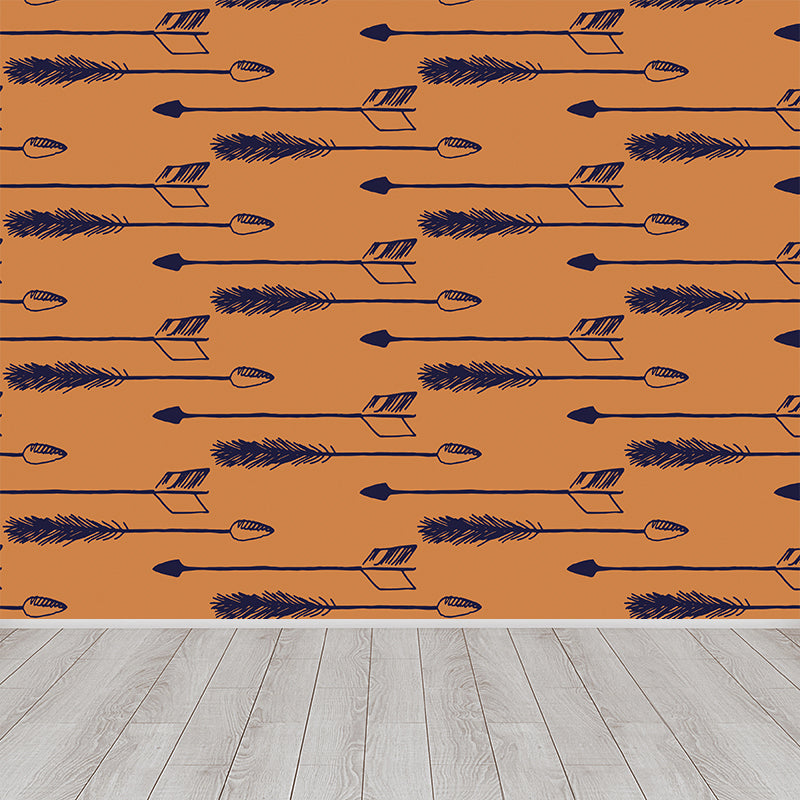 Printing Graphic Mural Decal Pastel Color Contemporary Wall Covering for Living Room Clearhalo 'Wall Decor' 'Wall Mural' 1784243