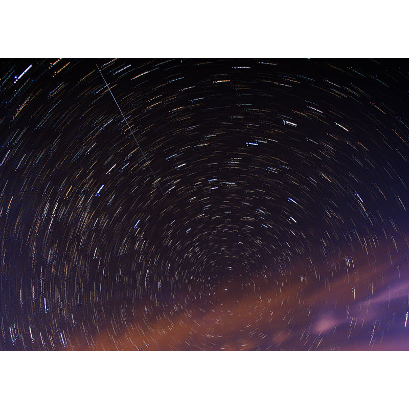 Modern Universe Whirlpool Mural Wallpaper Dark Color Stain-Proof Wall Art for Home Clearhalo 'Wall Decor' 'Wall Mural' 1784368