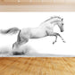 Extra Large Steed Mural Soft Color Non-Woven Wall Art for Home Decor, Custom Printed White Clearhalo 'Wall Decor' 'Wall Mural' 1784518
