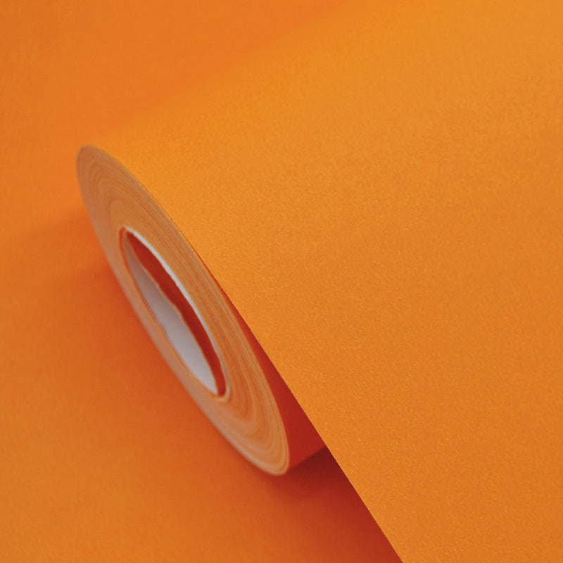 Water-Resistant Pure Color Waterproof Non-Pasted Wallpaper, 20.5"W x 33'L Clearhalo 'Modern wall decor' 'Modern' 'Wallpaper' Wall Decor' 1784607