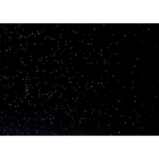 Whole Night Sky Star Mural Wallpaper Waterproof Modernist Bedroom Wall Art in Black