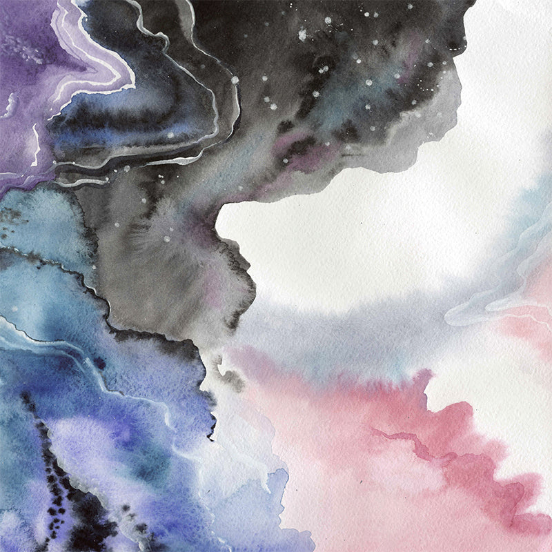 Soft Color Graphic Mural Wallpaper Abstract Modern Stain-Proof Wall Covering for Kitchen Clearhalo 'Wall Decor' 'Wall Mural' 1784857