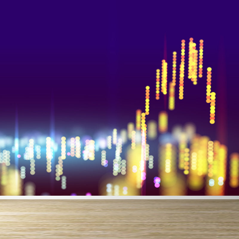 Sci-Fi Graphic Mural Non-Woven Textured Stain-Proof Soft Color Wall Art for Bedroom Clearhalo 'Wall Decor' 'Wall Mural' 1784952