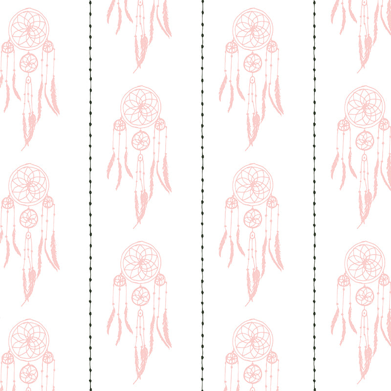 Feather Print Mural Decal Contemporary Non-Woven Textured Wall Covering in Soft Color Clearhalo 'Wall Decor' 'Wall Mural' 1785025