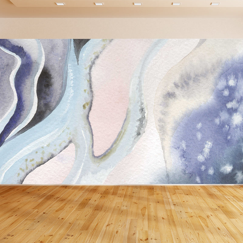 Non-Woven Decorative Wall Mural Modern Abstract Pattern Wall Covering, Custom Printed Clearhalo 'Wall Decor' 'Wall Mural' 1785109