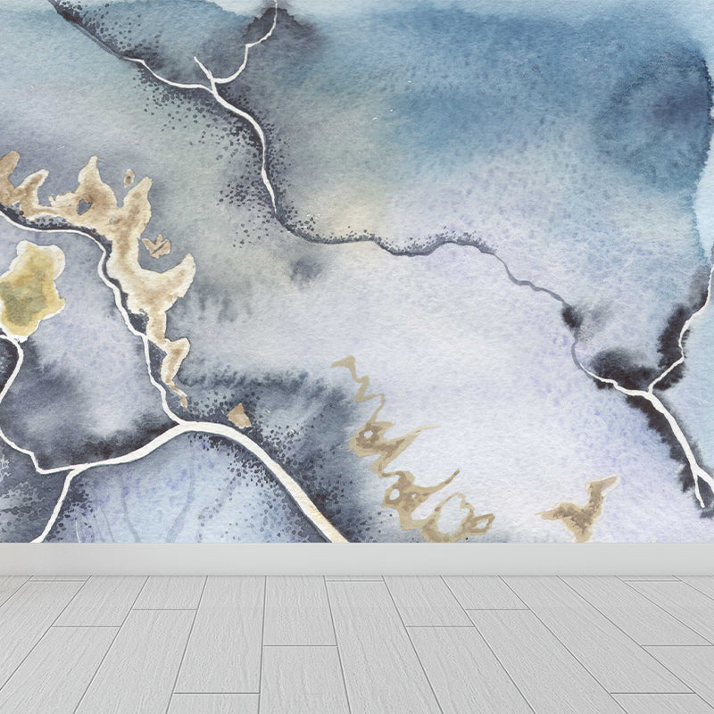 Non-Woven Decorative Wall Mural Modern Abstract Pattern Wall Covering, Custom Printed Clearhalo 'Wall Decor' 'Wall Mural' 1785113