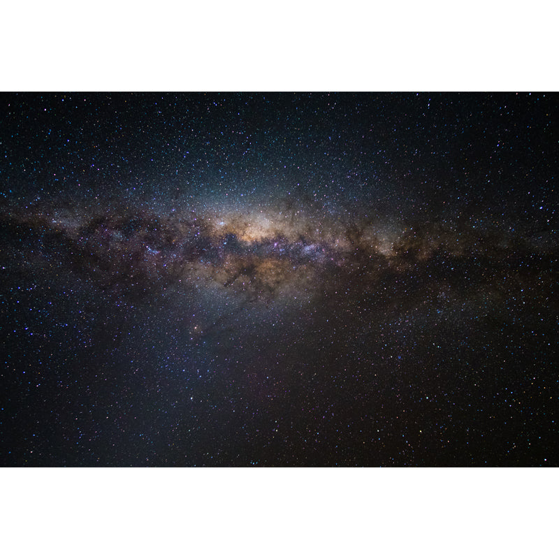 Galaxy Dazzling Stars Wallpaper Mural Modern Non-Woven Cloth Wall Art in Blue-Purple Clearhalo 'Wall Decor' 'Wall Mural' 1785428