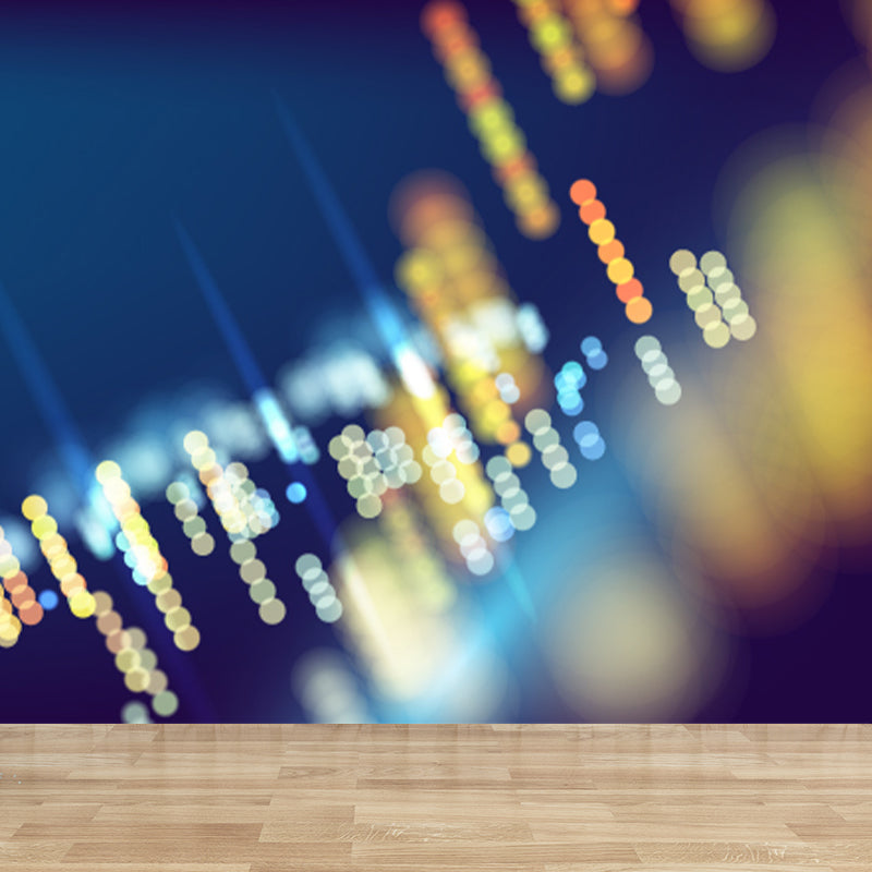 Sci-Fi Abstract Pattern Wall Mural Light Color Decorative Wall Covering for Living Room Clearhalo 'Wall Decor' 'Wall Mural' 1785446