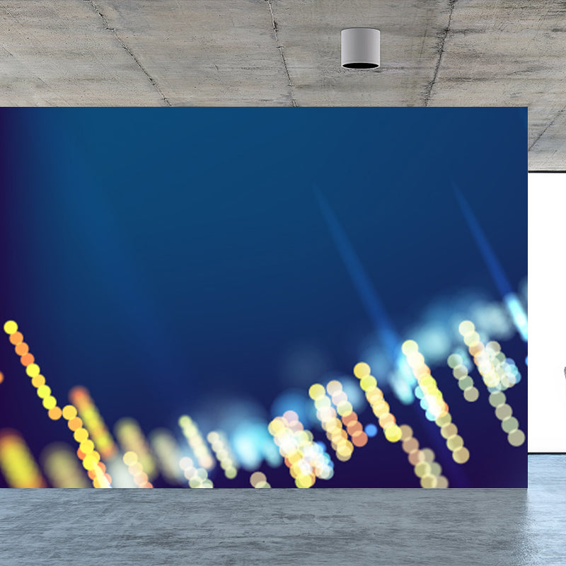 Sci-Fi Abstract Pattern Wall Mural Light Color Decorative Wall Covering for Living Room Clearhalo 'Wall Decor' 'Wall Mural' 1785447