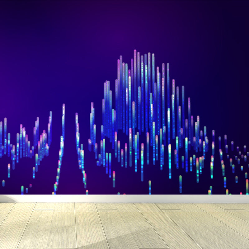 Sci-Fi Abstract Pattern Wall Mural Light Color Decorative Wall Covering for Living Room Clearhalo 'Wall Decor' 'Wall Mural' 1785456