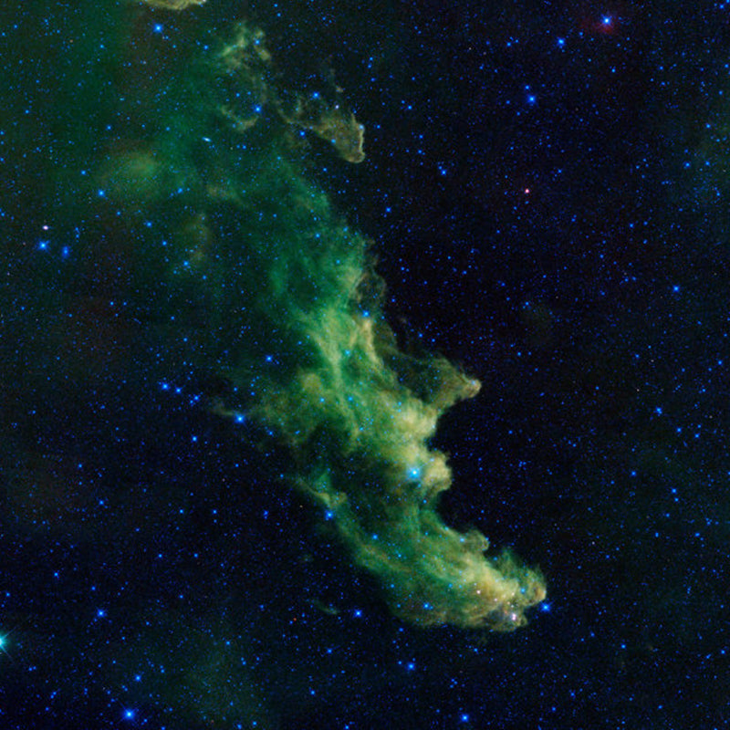 Flying-Cloud Mural Wallpaper for Living Room Sky Scene Wall Covering, Custom Printed Clearhalo 'Wall Decor' 'Wall Mural' 1785555