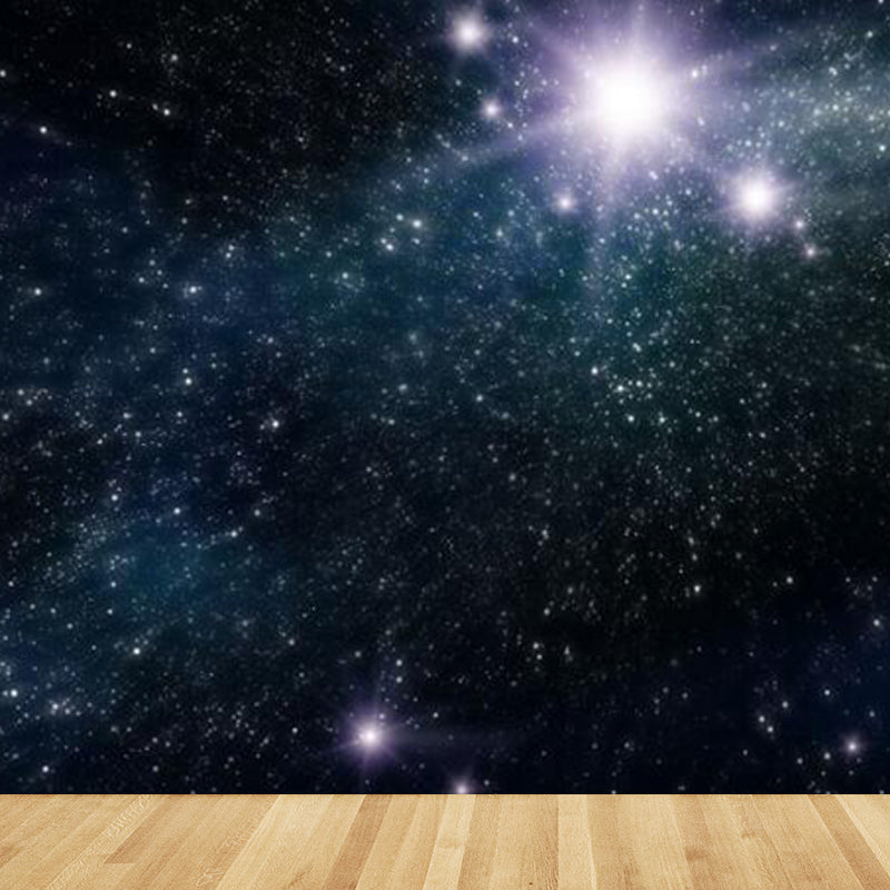 Soft Color Sky Scene Mural Wallpaper Stain-Proofing Modern Bathroom Wall Covering Clearhalo 'Wall Decor' 'Wall Mural' 1785649