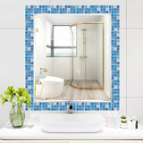 Self-Adhesive Mosaics Tile Wallpaper Panels Bohemian PVC Wall Covering, 4' L x 4" W Clearhalo 'Wall Decor' 'Wallpaper' 1785751