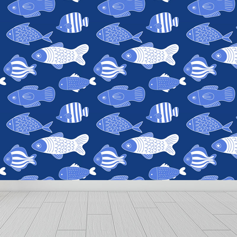 Modern Still Life Mural Decal Light Color Stain-Proofing Wall Decor for Bathroom Clearhalo 'Wall Decor' 'Wall Mural' 1785794