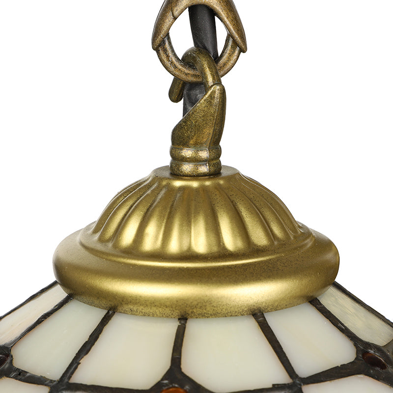Brass Dome Wall Mount Light Baroque 2 Heads Beige Glass Sconce Light with Mermaid Decoration Clearhalo 'Industrial' 'Middle century wall lights' 'Tiffany wall lights' 'Tiffany' 'Wall Lamps & Sconces' 'Wall Lights' Lighting' 178592