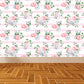 Trendy Blooming Flowers Mural Decal Non-Woven Washable Soft Color Wall Decor for Bedroom Clearhalo 'Wall Decor' 'Wall Mural' 1785964