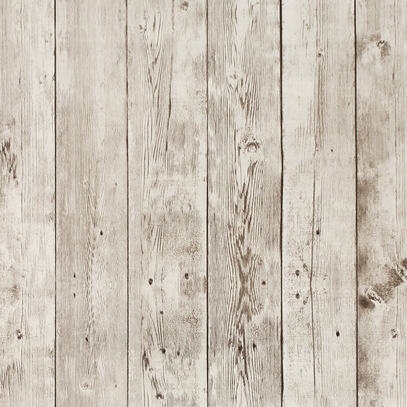 Faux Wood Wall Covering Soft Color Non-Woven Fabric Wallpaper for Accent Wall, 58.1 sq ft. Clearhalo 'Country wall decor' 'Rustic' 'Wallpaper' Wall Decor' 1788658