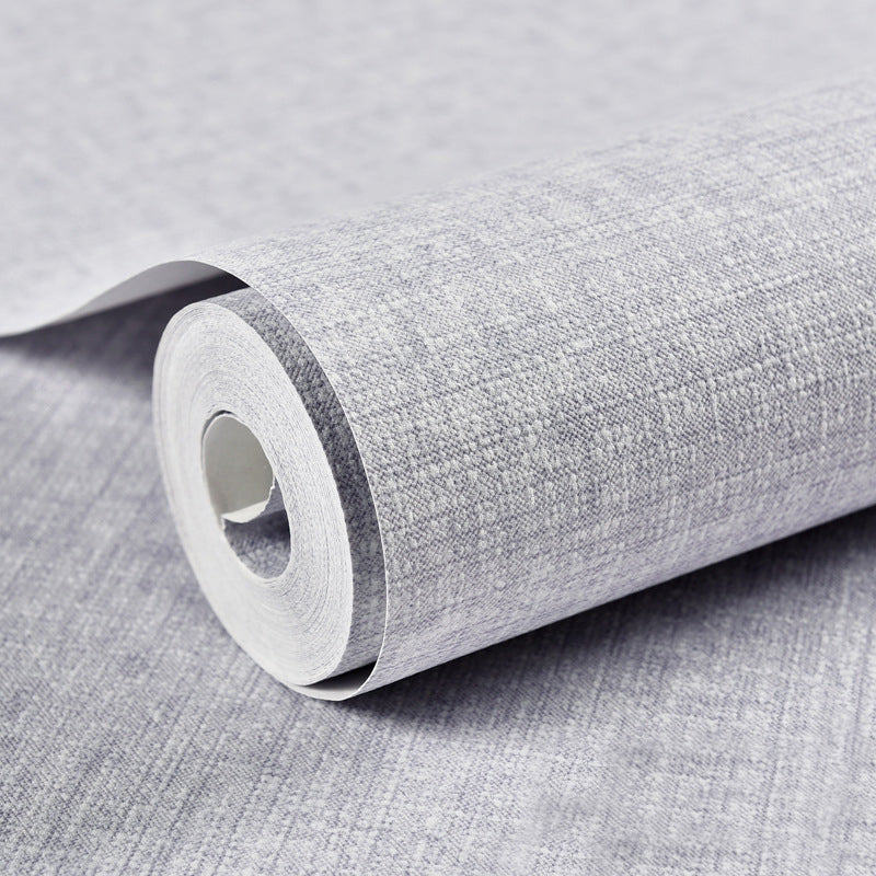 20.5" x 33' Romantic and Soft Moisture-Resistant Non-Pasted Wallpaper in Warm Color Light Purple Clearhalo 'Modern wall decor' 'Modern' 'Wallpaper' Wall Decor' 1788710