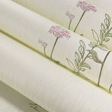 Contemporary Blossoms Wallpaper Roll for Accent Wall, 33' x 20.5" Wall Decor in Green Clearhalo 'Country wall decor' 'Rustic' 'Wallpaper' Wall Decor' 1788888