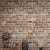 American Nostalgic Brick Decorative Non-Pasted Wallpaper, 31-foot x 20.5-inch Yellow Clearhalo 'Industrial wall decor' 'Industrial' 'Wallpaper' Wall Decor' 1788916