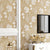 20.5"W x 31'L Romantic Retro Flower Design Non-Pasted Wallpaper in Light Color Light Coffee Clearhalo 'Vintage wall decor' 'Vintage' 'Wallpaper' Wall Decor' 1788935