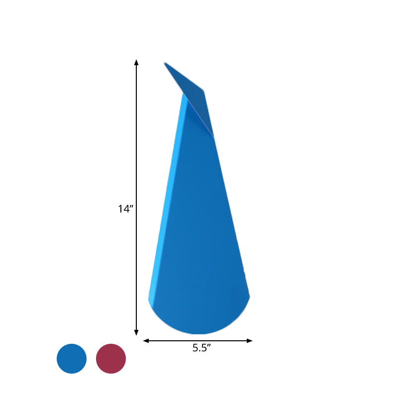 Origami Peafowl Iron Flush Mount Nordic Novelty Pink/Blue LED Wall Light Sconce in Warm/White Light Clearhalo 'Cast Iron' 'Glass' 'Industrial' 'Modern wall lights' 'Modern' 'Tiffany' 'Traditional wall lights' 'Wall Lamps & Sconces' 'Wall Lights' Lighting' 1789371