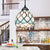Domed Hanging Light Fixture Tiffany Cut Glass 1 Light Beige/Light Blue/Dark Blue Suspension Pendant for Bedroom Light Blue Clearhalo 'Ceiling Lights' 'Chandeliers' 'Industrial' 'Middle Century Pendants' 'Pendant Lights' 'Pendants' 'Tiffany close to ceiling' 'Tiffany Pendants' 'Tiffany' Lighting' 178994