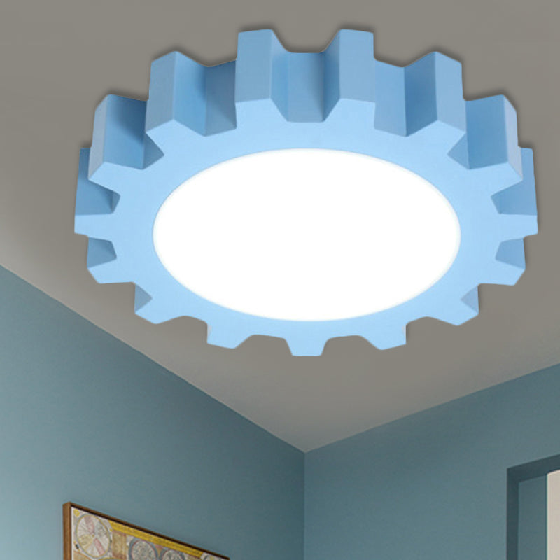 Metal Gear Ceiling Mount Light Cartoon LED Ceiling Light for Kindergarten Clearhalo 'Ceiling Lights' 'Close To Ceiling Lights' 'Close to ceiling' 'Flush mount' Lighting' 1790969