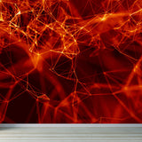 Magical Structure Diagram Wall Mural Contemporary Non-Woven Material Wall Covering