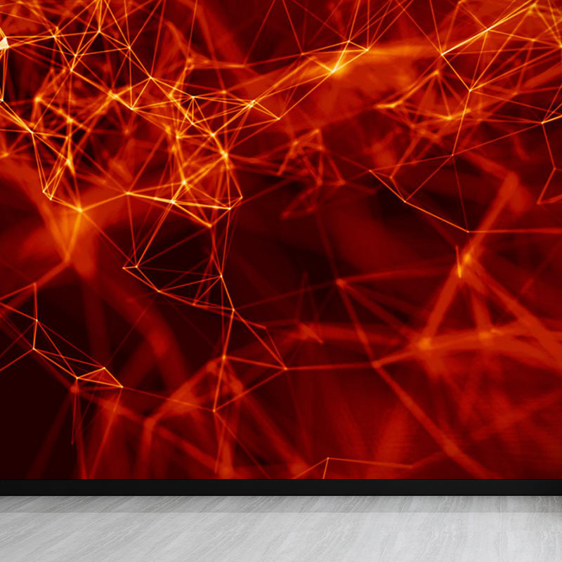 Magical Structure Diagram Wall Mural Contemporary Non-Woven Material Wall Covering Clearhalo 'Wall Decor' 'Wall Mural' 1791929