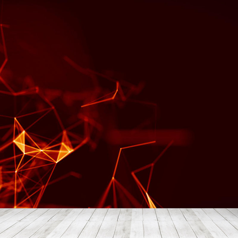 Magical Structure Diagram Wall Mural Contemporary Non-Woven Material Wall Covering Clearhalo 'Wall Decor' 'Wall Mural' 1791943