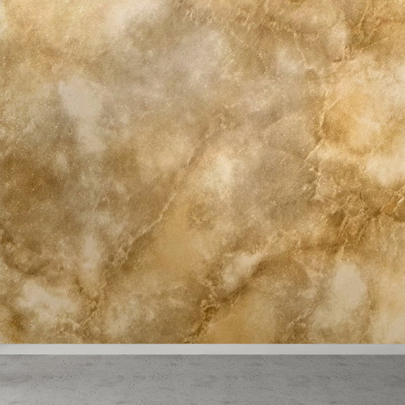 Extra Large Marble Effect Mural Soft Color Non-Woven Wall Art for Home Decor, Custom Clearhalo 'Wall Decor' 'Wall Mural' 1792084