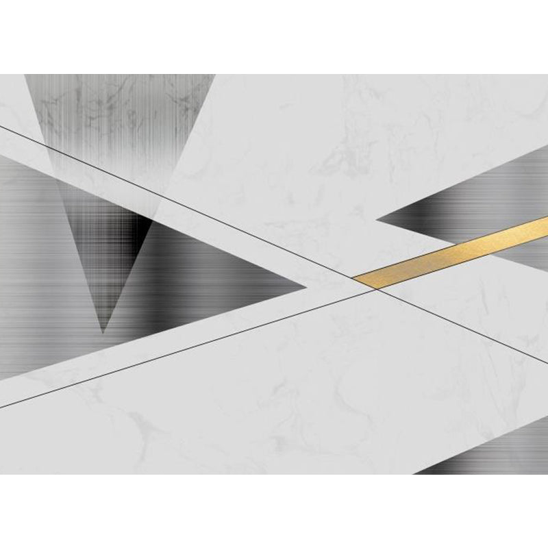 Pastel Color Graphic Mural Decal Moisture Resistant Modern Bathroom Wall Covering Clearhalo 'Wall Decor' 'Wall Mural' 1792135