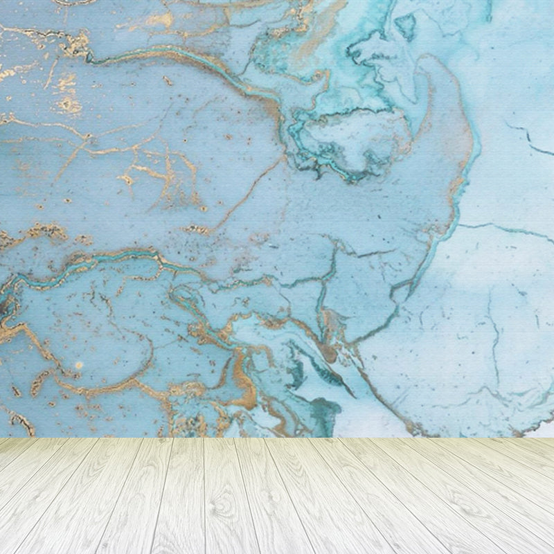 Illustration Style Abstract Mural Giant Wall Covering for Dining Room, Custom Printed Clearhalo 'Wall Decor' 'Wall Mural' 1792149