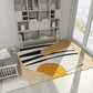 Contemporary Colorblock Rug Multicolor Polyester Rug Non-Slip Pet Friendly Washable Carpet for Living Room Golden Clearhalo 'Area Rug' 'Modern' 'Rugs' Rug' 1792280