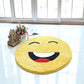 Yellow Emoji Pattern Rug Polyester Modern Rug Pet Friendly Washable Non-Slip Area Rug for Bedroom Beige Clearhalo 'Area Rug' 'Rug' 1792299