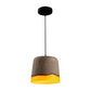 Cement and Resin Bucket Pendant Lamp Industrial 1 Head Restaurant Hanging Lamp in Grey Clearhalo 'Ceiling Lights' 'Modern Pendants' 'Modern' 'Pendant Lights' 'Pendants' Lighting' 1797073
