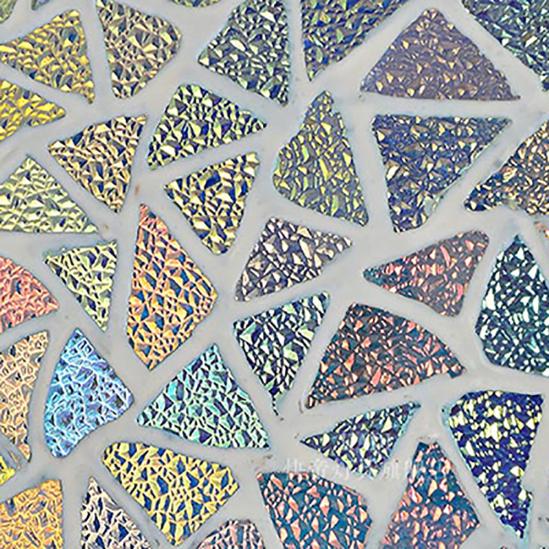 Blue Square Flush Mount Lighting 16"/12" Width Mediterranean Stained Glass Indoor Flush Ceiling Light Clearhalo 'Ceiling Lights' 'Close To Ceiling Lights' 'Close to ceiling' 'Glass shade' 'Glass' 'Semi-flushmount' 'Tiffany close to ceiling' 'Tiffany' Lighting' 179830